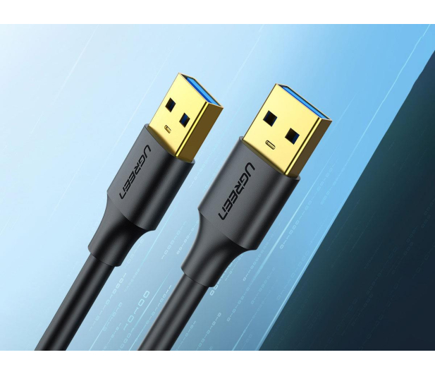 UGREEN Kabel USB 3.0 A-A  	US128 3m czarny - 1489108 - zdjęcie 2